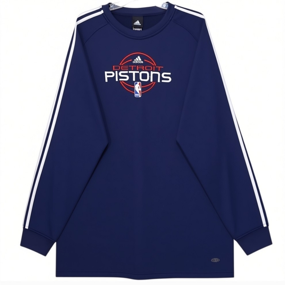 Adidas VTG Detroit Pistons Shooting Jersey Men's XLT